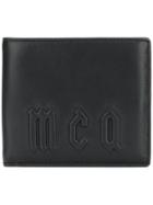 Mcq Alexander Mcqueen Logo Bi-fold Wallet - Black
