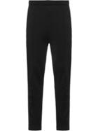 Prada Cotton Fleece Trousers With Logo - F0002 Black