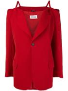 Maison Margiela Staghetti Straps Jacket - Red