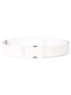Maison Margiela Safety Buckle Belt - White