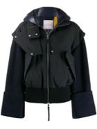 Moncler Elorn Layered-effect Jacket - Blue