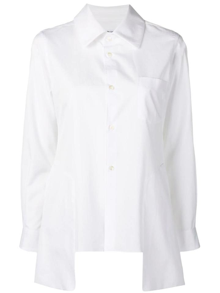 Comme Des Garçons Comme Des Garçons Asymmetric Hem Shirt - White