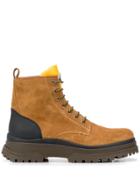 Moncler Ulysse Lace-up Boots - Brown