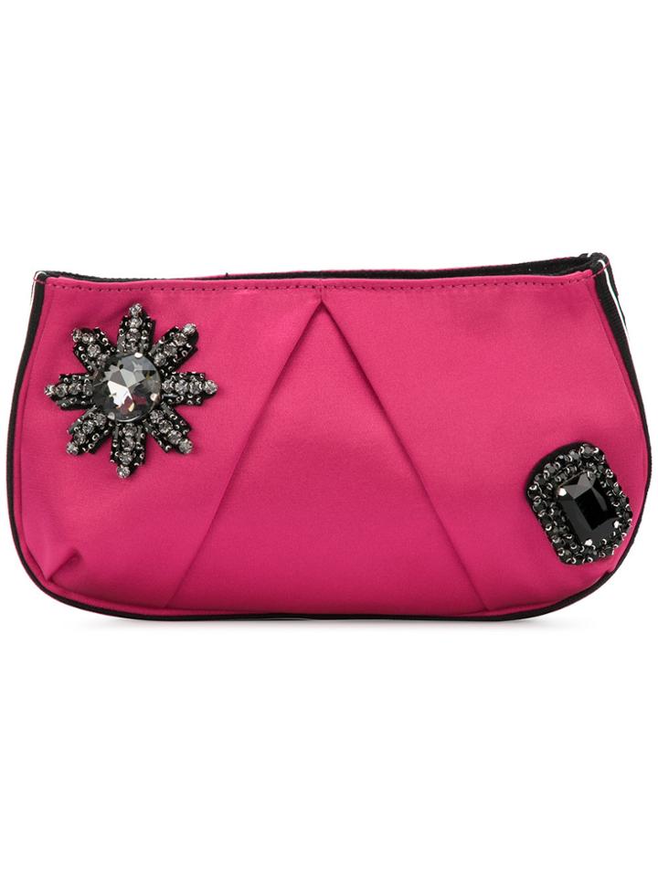 Pinko Carpione Wallet - Pink & Purple