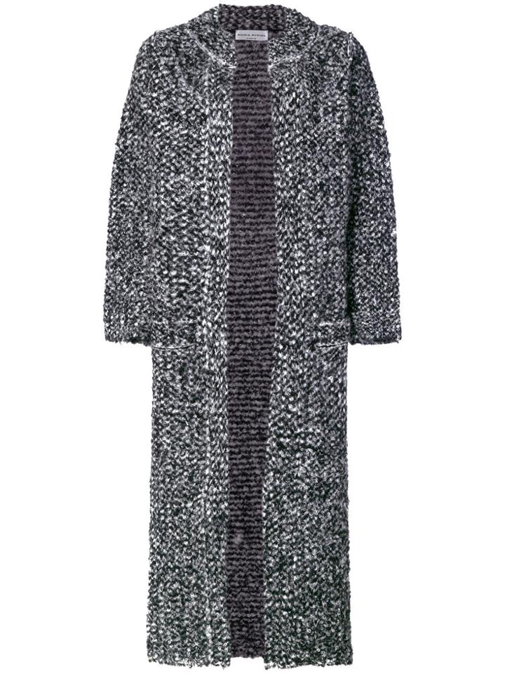 Sonia Rykiel Long Boucle Coat - Grey