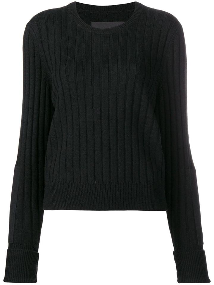 Neil Barrett Basic Knit Jumper - Black