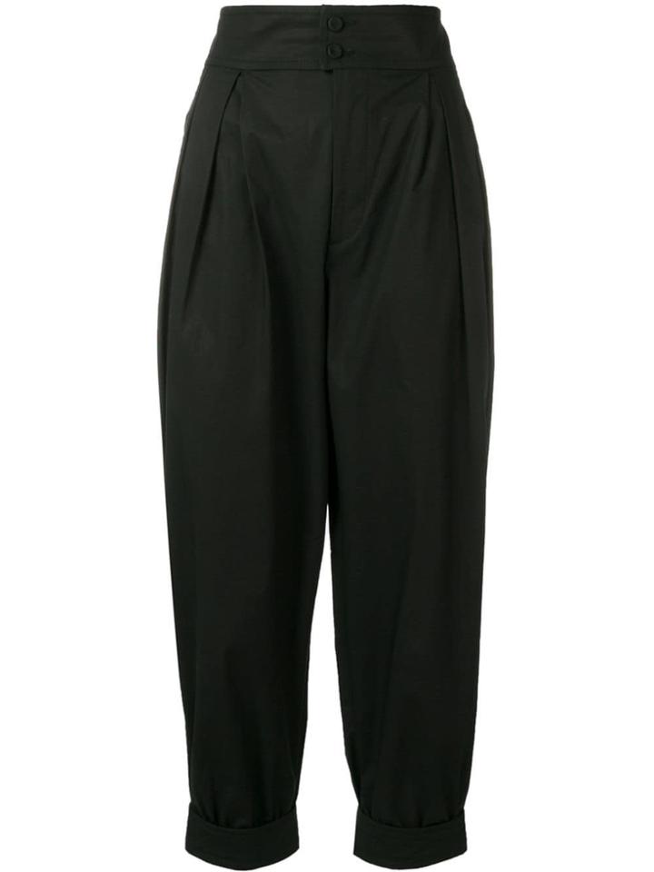 Philosophy Di Lorenzo Serafini High-rise Trousers - Black