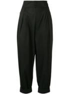 Philosophy Di Lorenzo Serafini High-rise Trousers - Black
