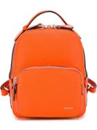 Bally Extra Small Sloane Backpack, Yellow/orange, Leather
