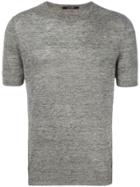 Tagliatore Plain T-shirt - Grey