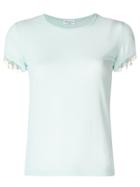 Sonia Rykiel Shells Detail T-shirt - Blue