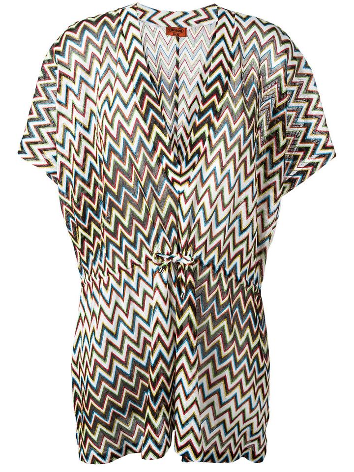 Missoni Zig Zag Beach Dress, Women's, Size: 42, Rayon