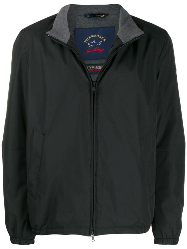 Paul & Shark Padded Zip-up Jacket - Black