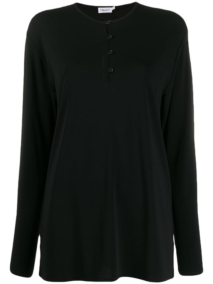 Filippa-k Quinn Tunic Blouse - Black