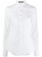 Dolce & Gabbana Fitted Waist Shirt - White