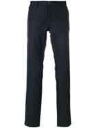 Neil Barrett Skinny Zip Detail Trousers - Black