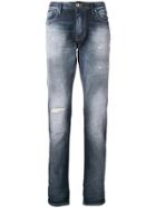Emporio Armani Regular Bootcut Jeans - Blue