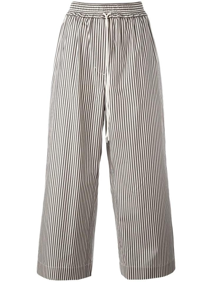 3.1 Phillip Lim Wide Leg Trousers, Women's, Size: 2, Nude/neutrals, Silk/cotton
