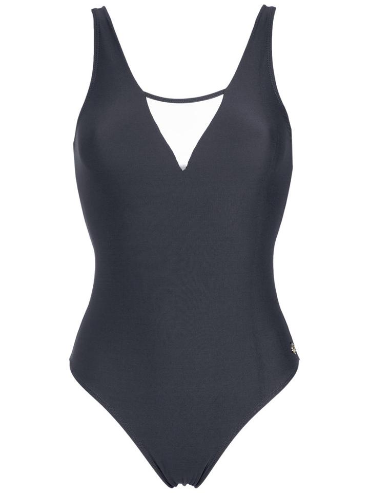Brigitte - Panelled Swimsuit - Women - Polyamide/spandex/elastane - G, Black, Polyamide/spandex/elastane