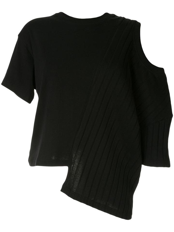 Maison Mihara Yasuhiro Deconstructed T-shirt - Black