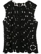 Comme Des Garçons Pre-owned Mesh Top - Black