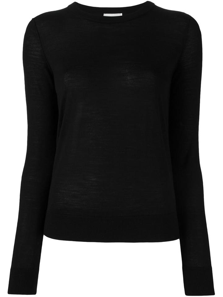 Forte Forte Crew Neck Jumper, Women's, Size: Iii, Black, Wool