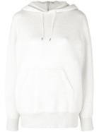 Sacai Hoodie With Rear Zip - Nude & Neutrals