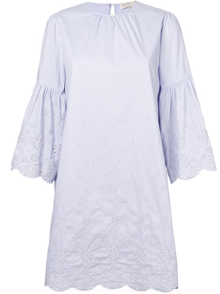 Michael Michael Kors Crocheted Loose Dress - Blue