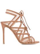 Gianvito Rossi 'adria' Sandals - Nude & Neutrals