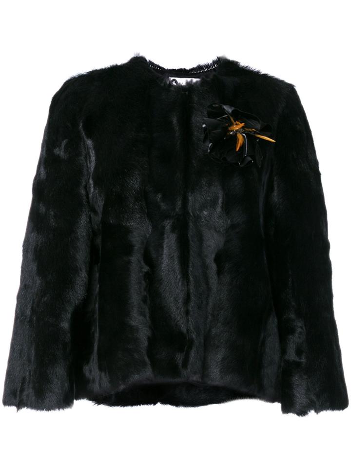 Lanvin Cropped Jacket - Black