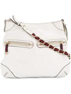 Gucci Vintage Capri Ranch Shoulder Bag - White