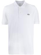 Lacoste Logo Embroidered Polo Shirt - White