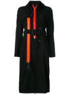 Givenchy Zip Detail Trench Coat - Black