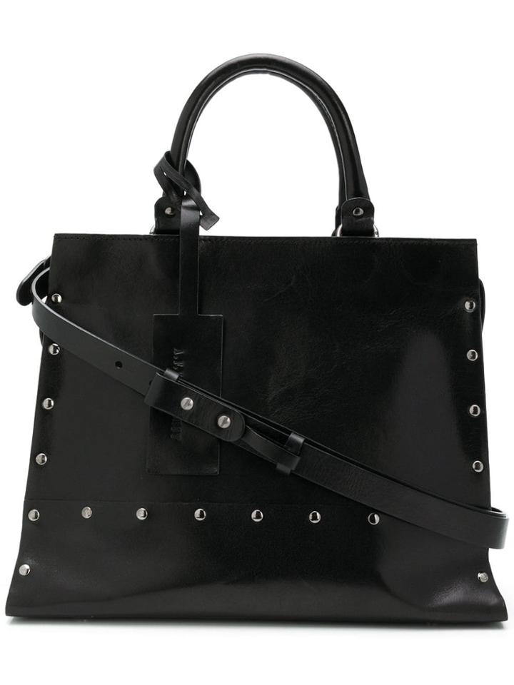 A.f.vandevorst Stud Medium Tote Bag - Black