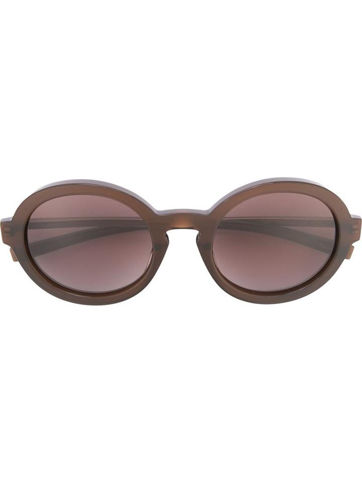 Jil Sander Round Frame Sunglasses