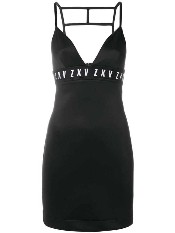 Versus Zayn X Versus Triangle Top Dress - Black