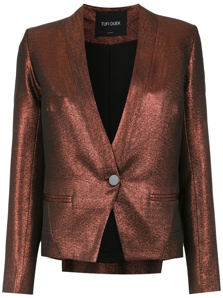 Tufi Duek Jacquard Blazer - Red