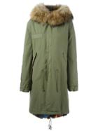 Mr & Mrs Italy Fox And Raccoon Fur Lined Parka