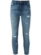 J Brand 'oceanside' Skinny Jeans, Women's, Size: 26, Blue, Cotton/polyurethane