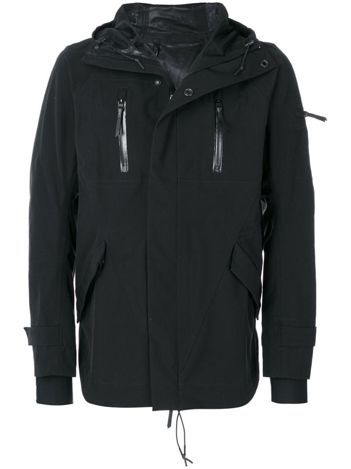 11 By Boris Bidjan Saberi Jacket With Print - Black