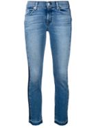 Hudson - Tilda Cropped Jeans - Women - Cotton/polyester/spandex/elastane - 24, Blue, Cotton/polyester/spandex/elastane