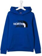 The North Face Kids Logo Hoodie - Blue
