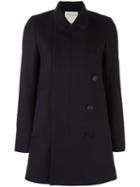 Stephan Schneider Double Breasted Coat, Women's, Size: 2, Black, Wool