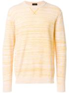Roberto Collina Patterned Sweatshirt - Yellow & Orange