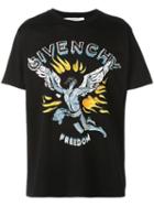 Givenchy Freedom Angel Print T-shirt - Black