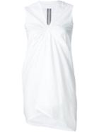 Rick Owens V-neck Tank Top, Women's, Size: 40, White, Cotton