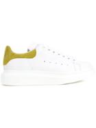 Alexander Mcqueen Extended Sole Sneakers, Women's, Size: 40, White, Calf Leather