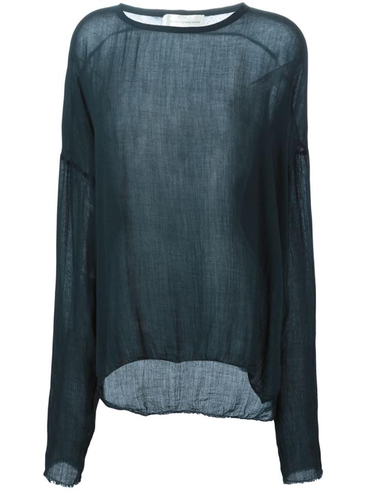 Faith Connexion Raw Edge Blouse