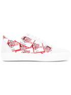 Joshua Sanders Embroidered Graphic Sneakers - White