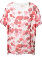 Giambattista Valli Loose Fit T-shirt, Women's, Size: 42, White, Silk/cotton
